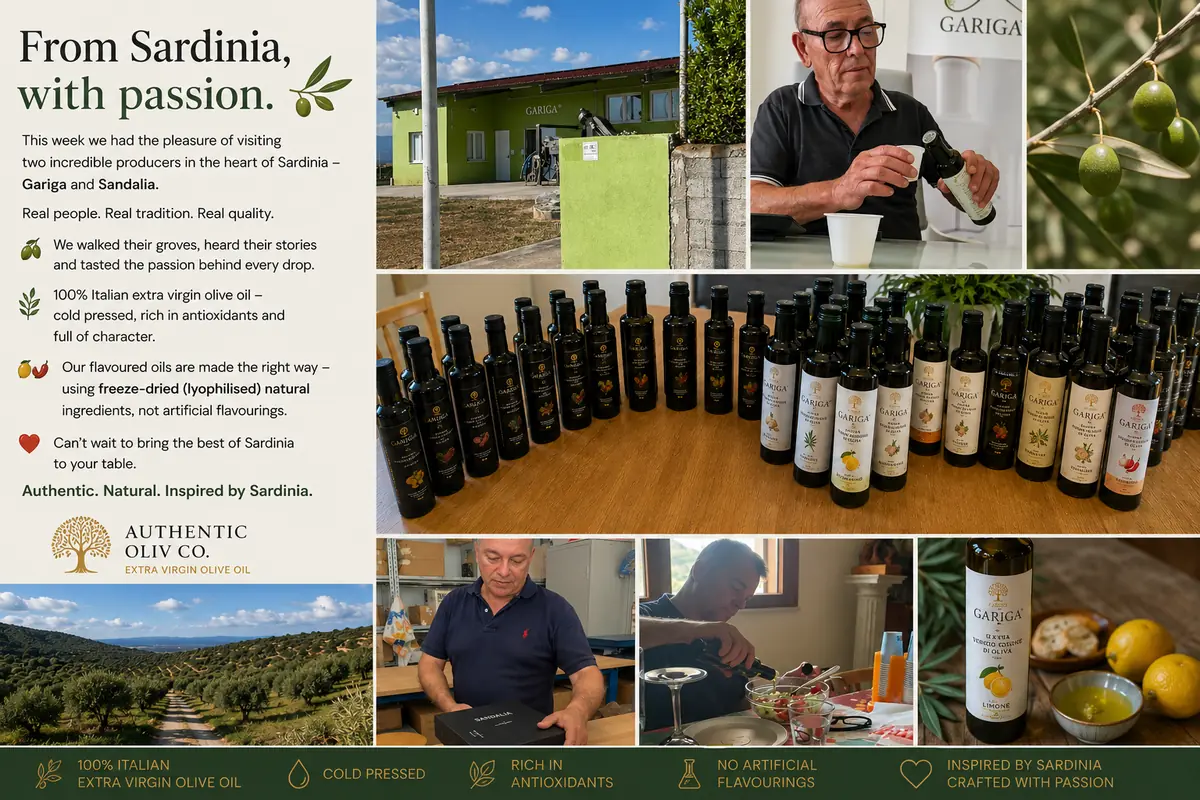 Gariga and Sandalia selections from Sardinia